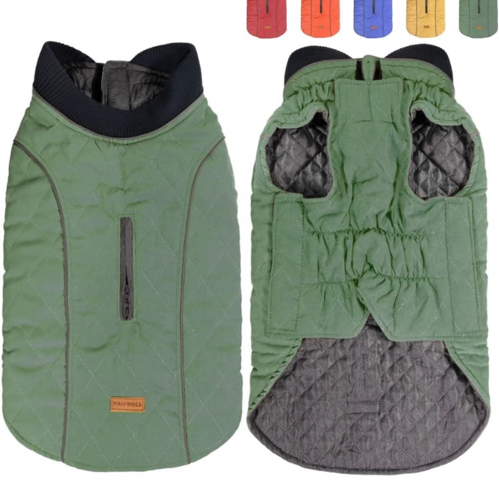 PawRoll Winter Dog Jacket -Waterproof, Windproof, Cold Weather Dog Winter Jacked